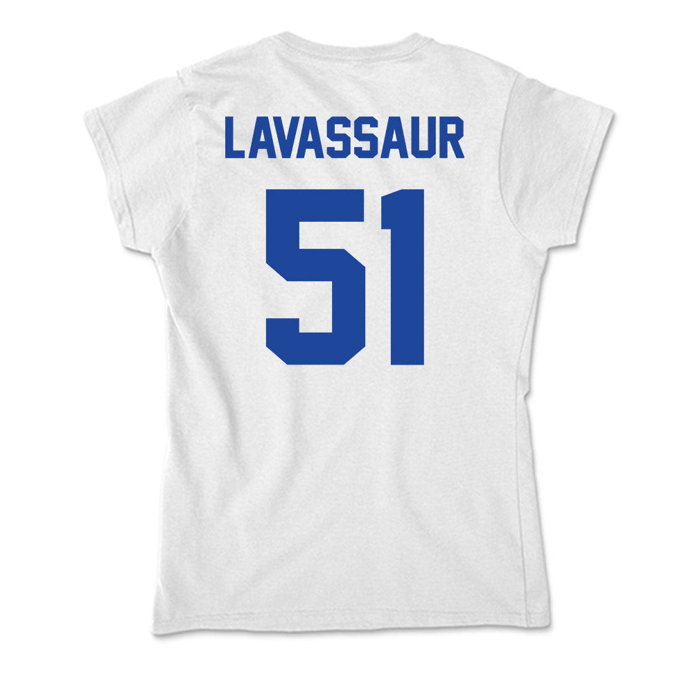 Georgia State - NCAA Football : D'Andre LaVassaur - Soft Style Women’s T-Shirt-1