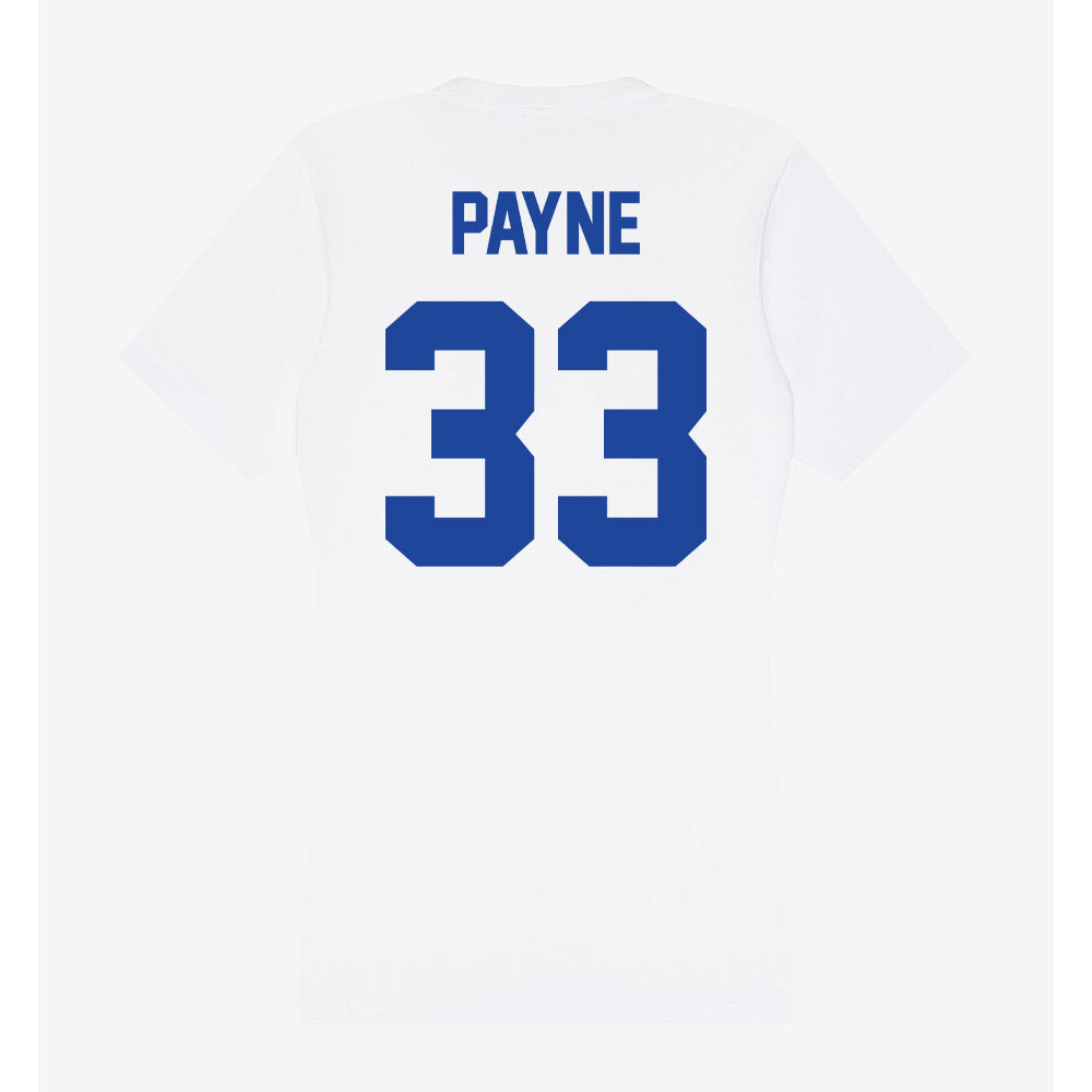 Georgia State - NCAA Women's Basketball : Frankee Payne - Women's V-Neck T-Shirt-1