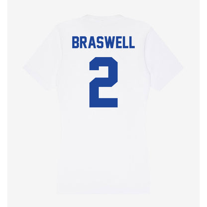 Georgia State - NCAA Football : Djay Braswell - Women's V-Neck T-Shirt-1