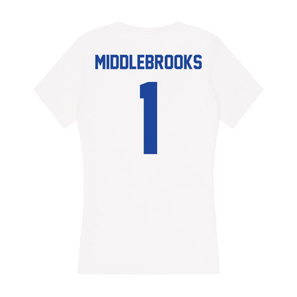 Georgia State - NCAA Softball : Chloe Middlebrooks - Women's V-Neck T-Shirt-1