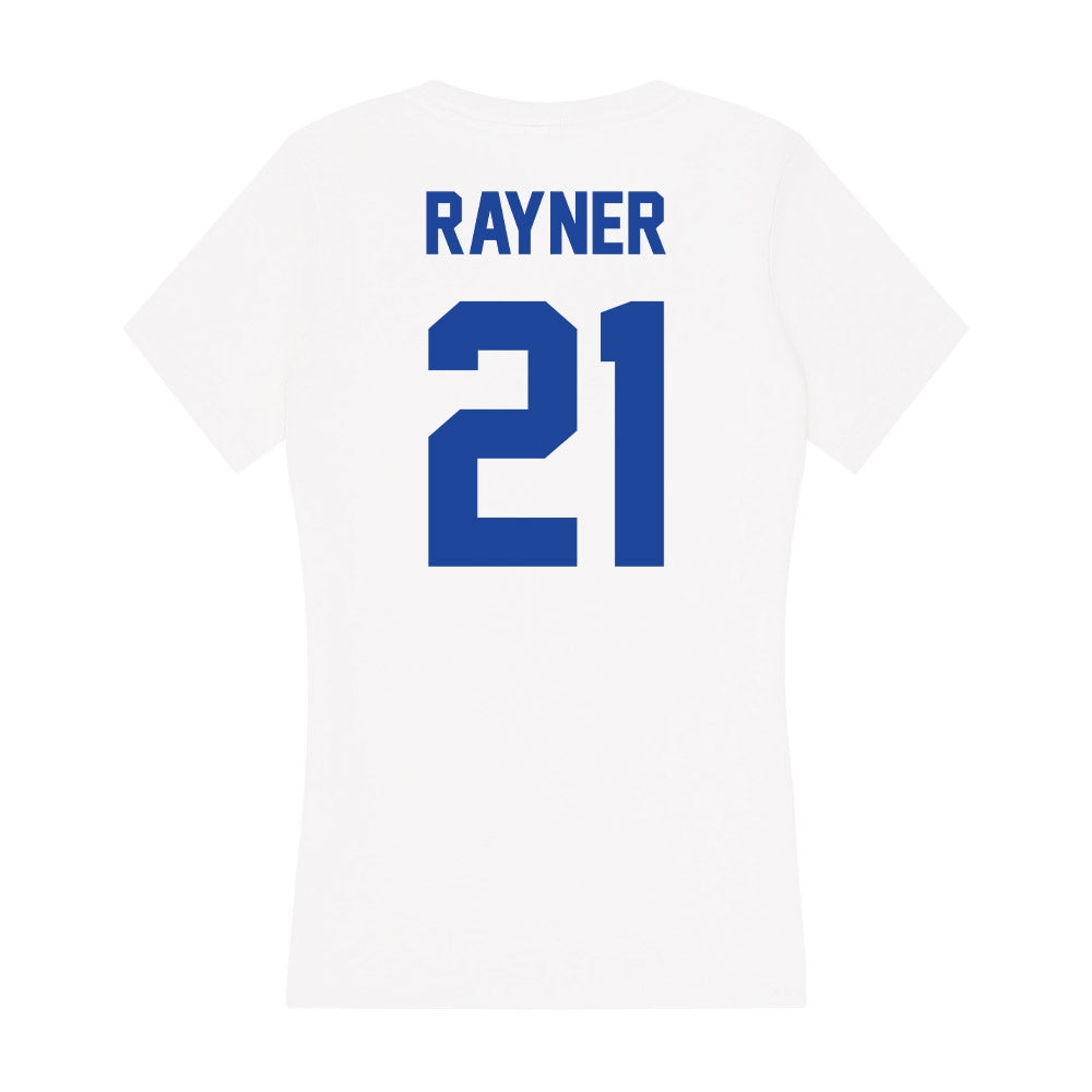  - NCAA Softball : Jordan Rayner - Women's V-Neck T-Shirt-1