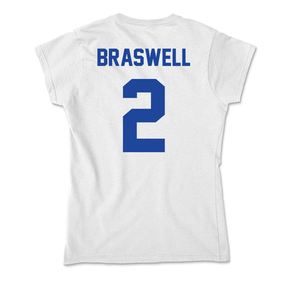 Georgia State - NCAA Football : Djay Braswell - Soft Style Women’s T-Shirt-1
