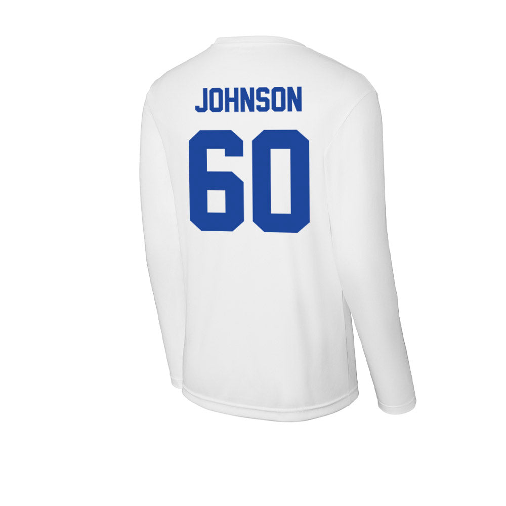 Georgia State - NCAA Football : Dominic Johnson - Activewear Long Sleeve T-Shirt-1