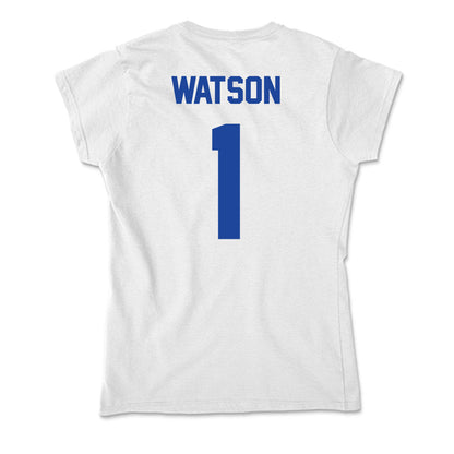 Georgia State - NCAA Football : Kenyatta Watson - Soft Style Women’s T-Shirt-1