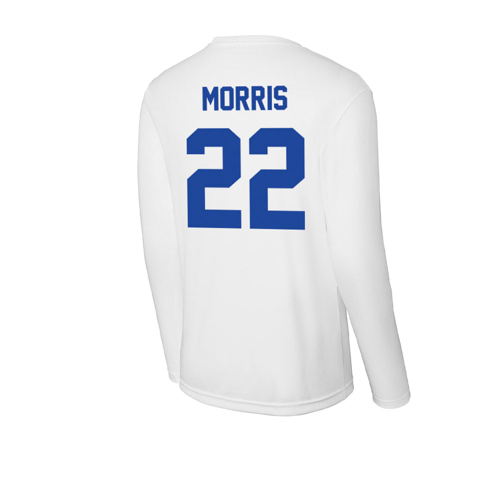 Georgia State - NCAA Football : Ja'Maric Morris - Performance Long Sleeve T-Shirt-1