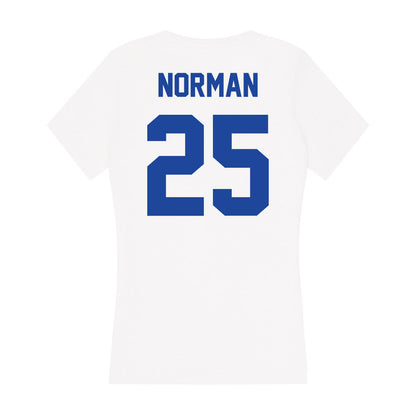 Georgia State - NCAA Baseball : Ross Norman - Women's V-Neck T-Shirt-1