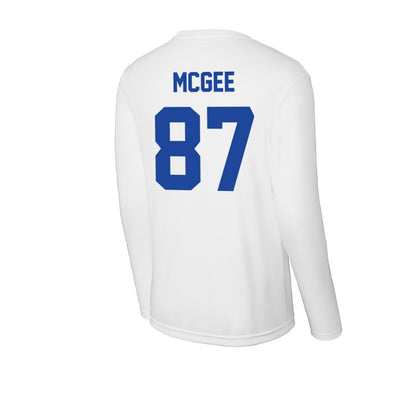 Georgia State - NCAA Football : Austin McGee - Performance Long Sleeve T-Shirt-1