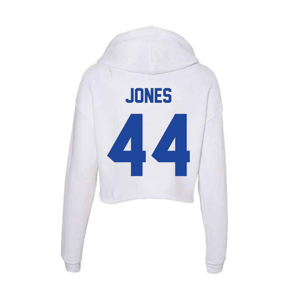 Georgia State - NCAA Football : Jacobi Jones - Women's Crop Fleece Hoodie-1