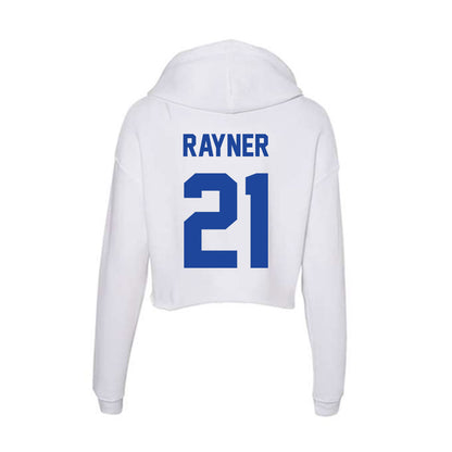  - NCAA Softball : Jordan Rayner - Women's Crop Fleece Hoodie-1