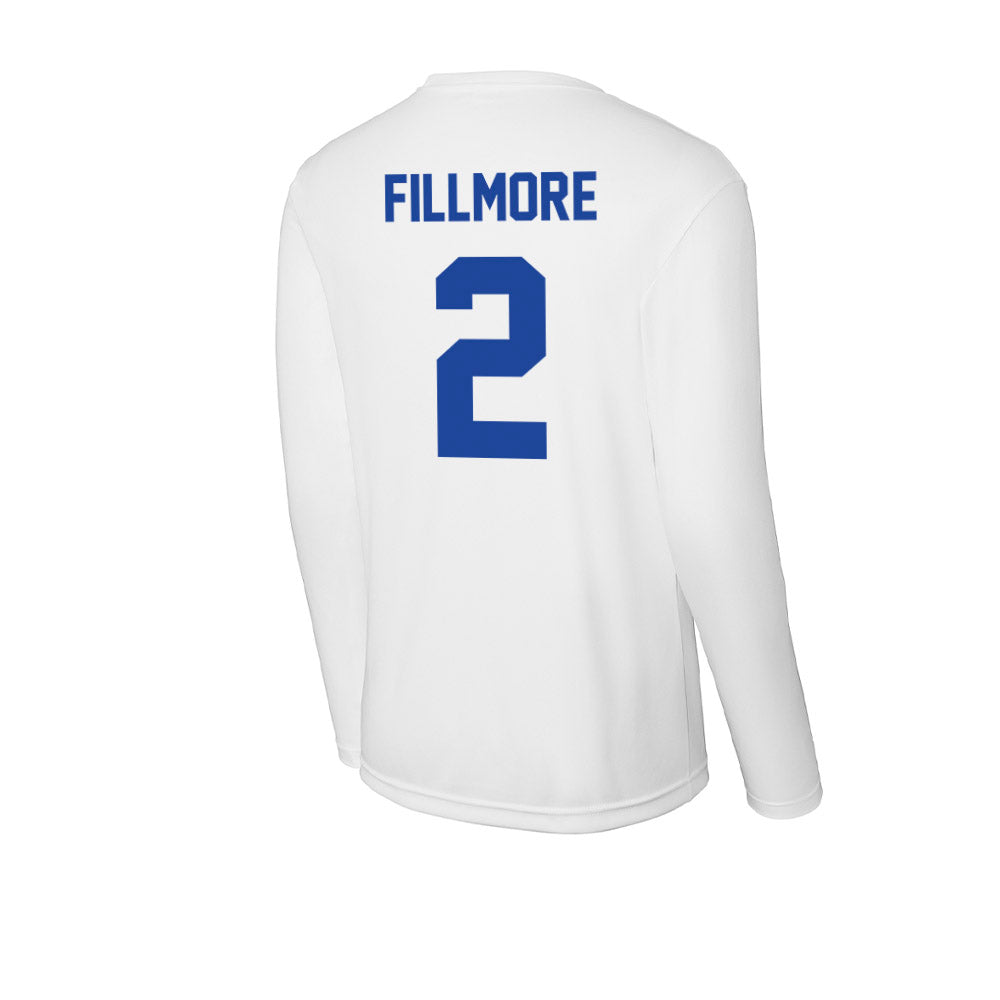 Georgia State - NCAA Football : Damaryion Fillmore - Activewear Long Sleeve T-Shirt-1