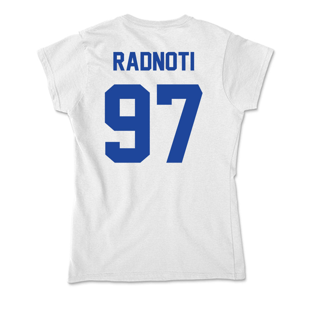 Georgia State - NCAA Football : Spencer Radnoti - Soft Style Women’s T-Shirt-1