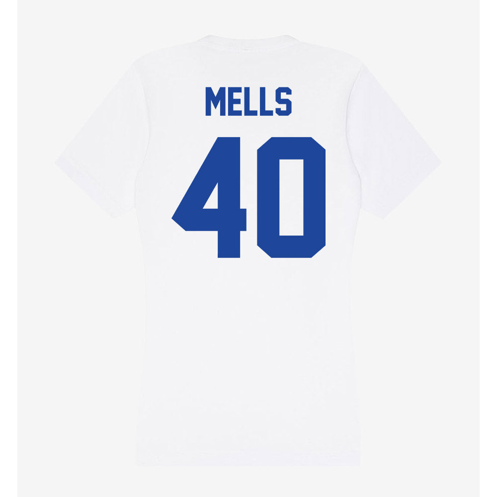 Georgia State - NCAA Football : Sir Mells - Women's V-Neck T-Shirt-1