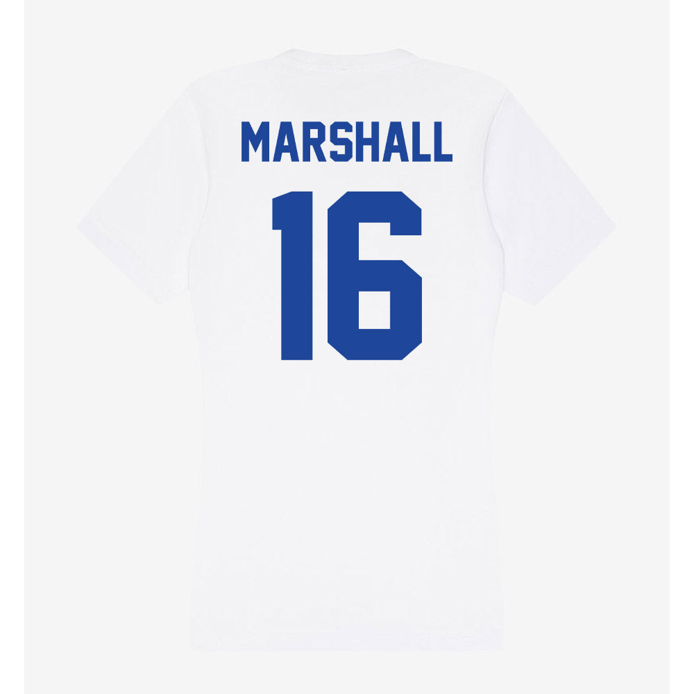 Georgia State - NCAA Football : Jaylin Marshall - Women's V-Neck T-Shirt-1