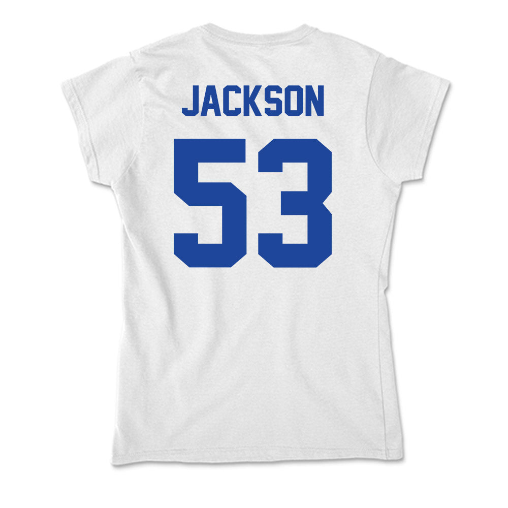 Georgia State - NCAA Football : Malik Jackson - Soft Style Women’s T-Shirt-1