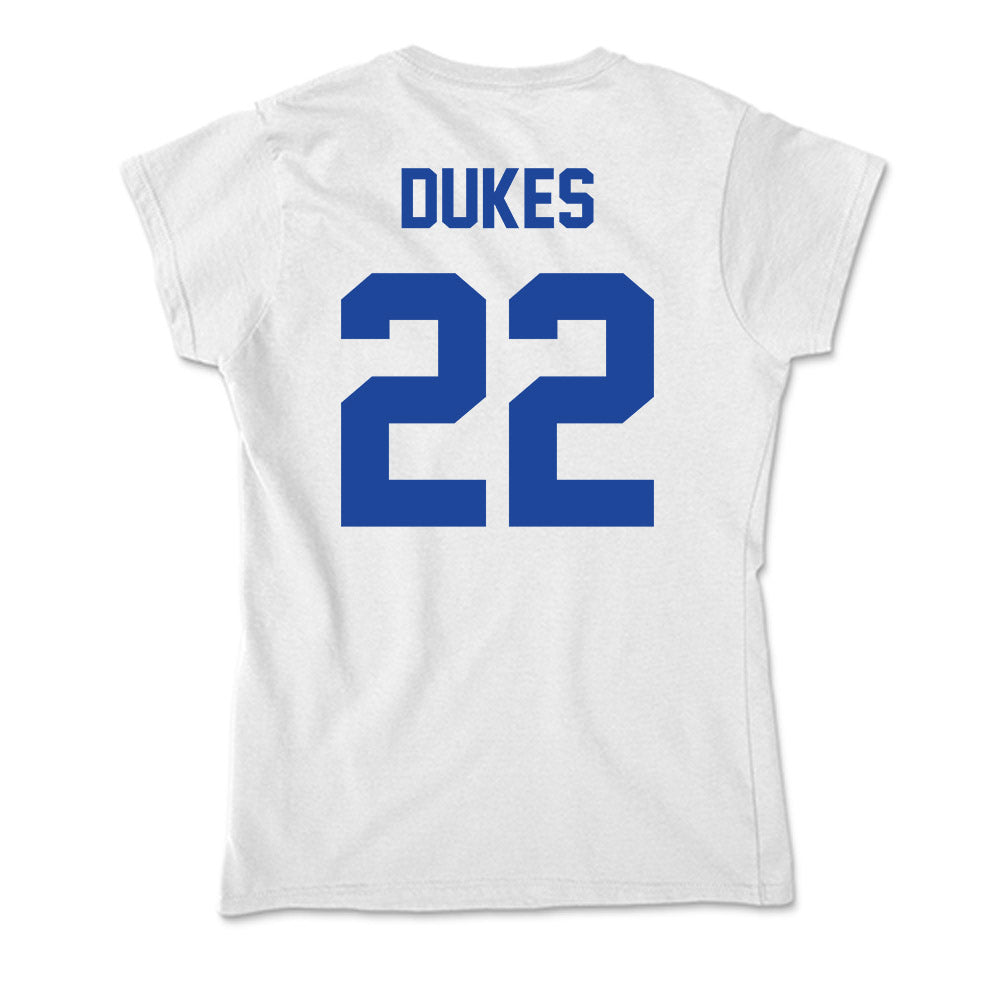 Georgia State - NCAA Football : Michel Dukes - Soft Style Women’s T-Shirt-1