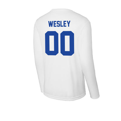Georgia State - NCAA Football : Antonio Wesley - Performance Long Sleeve T-Shirt-1