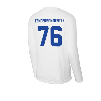 Georgia State - NCAA Football : KySean Fenderson-Gentle - Performance Long Sleeve T-Shirt-1