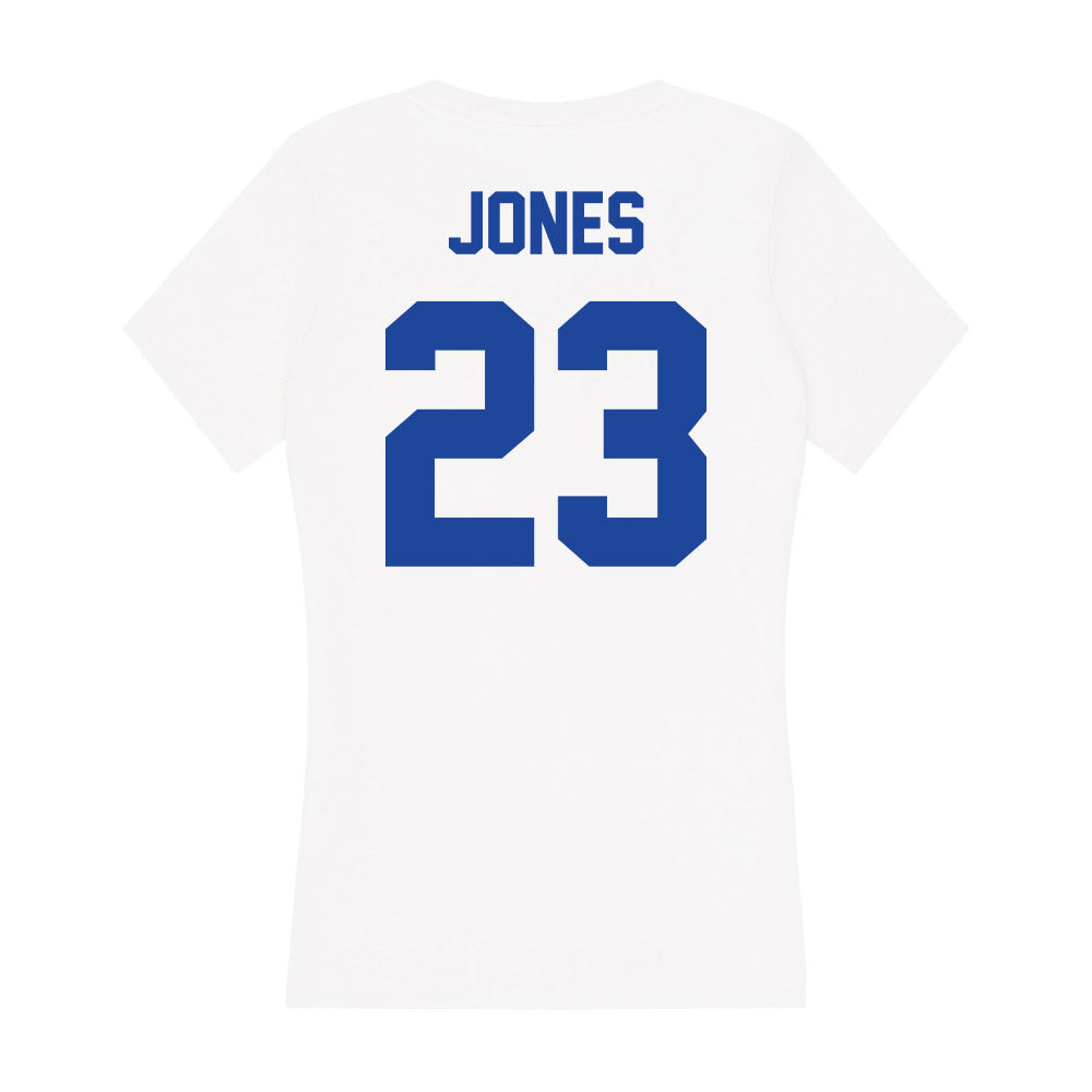 Georgia State - NCAA Football : Jaylen Jones - Women's V-Neck T-Shirt-1