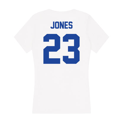 Georgia State - NCAA Football : Jaylen Jones - Women's V-Neck T-Shirt-1