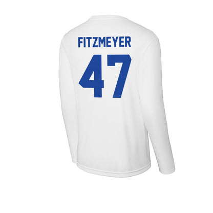 Georgia State - NCAA Football : Michael Fitzmeyer - Activewear Long Sleeve T-Shirt-1