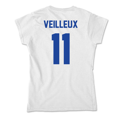 Georgia State - NCAA Football : Christian Veilleux - Soft Style Women’s T-Shirt-1