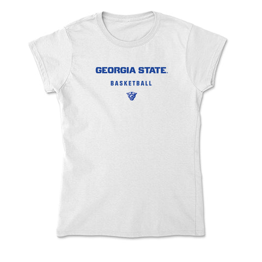 Georgia State - NCAA Men's Basketball : Toneari Lane - Soft Style Women’s T-Shirt-0