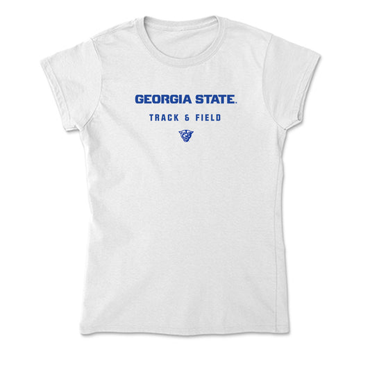 Georgia State - NCAA Women's Track & Field : Yolanda Brooks - Soft Style Women’s T-Shirt-0