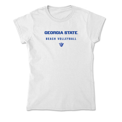 Georgia State - NCAA Beach Volleyball : Kaylie Drysdale - Soft Style Women’s T-Shirt-0