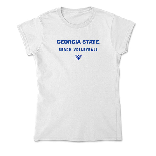 Georgia State - NCAA Beach Volleyball : Kaylie Drysdale - Soft Style Women’s T-Shirt-0