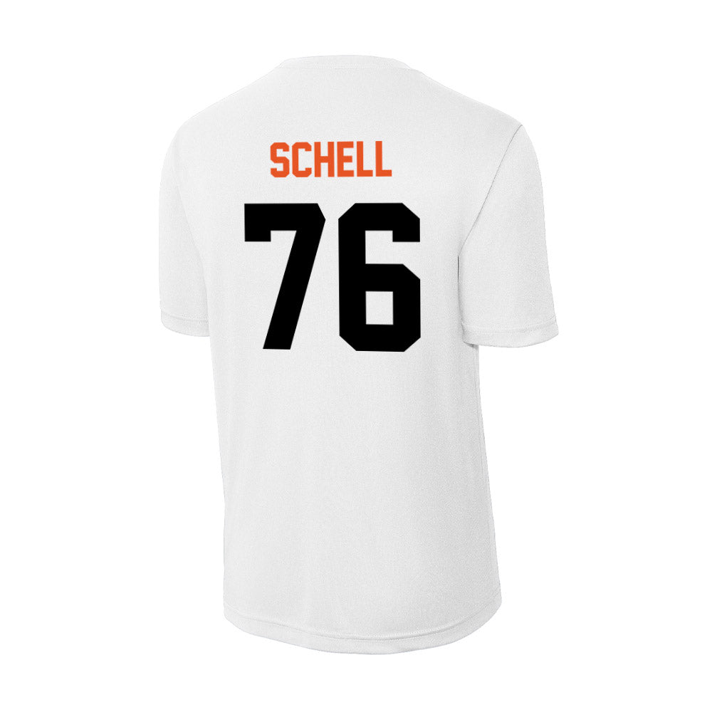 UTPB - NCAA Football : Matthew Schell - Activewear T-Shirt-1