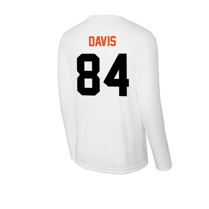 UTPB - NCAA Football : Shemar Davis - Activewear Long Sleeve T-Shirt-1