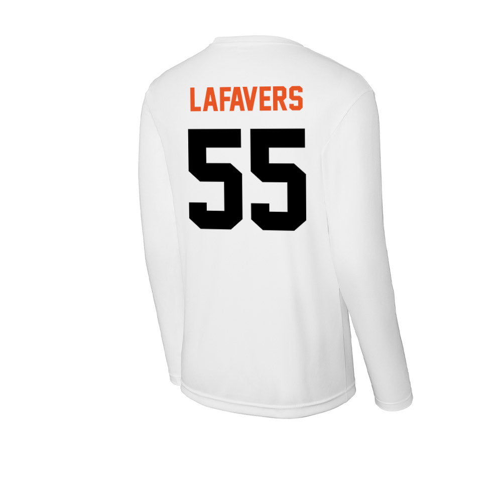 UTPB - NCAA Football : Austin LaFavers - Activewear Long Sleeve T-Shirt-1