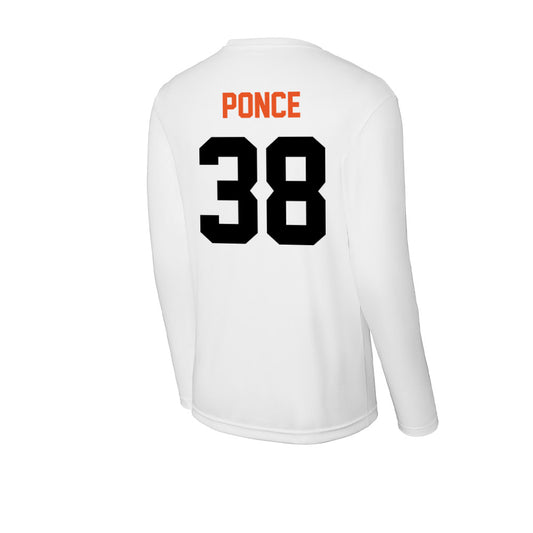 UTPB - NCAA Football : Gabriel Ponce - Activewear Long Sleeve T-Shirt-1