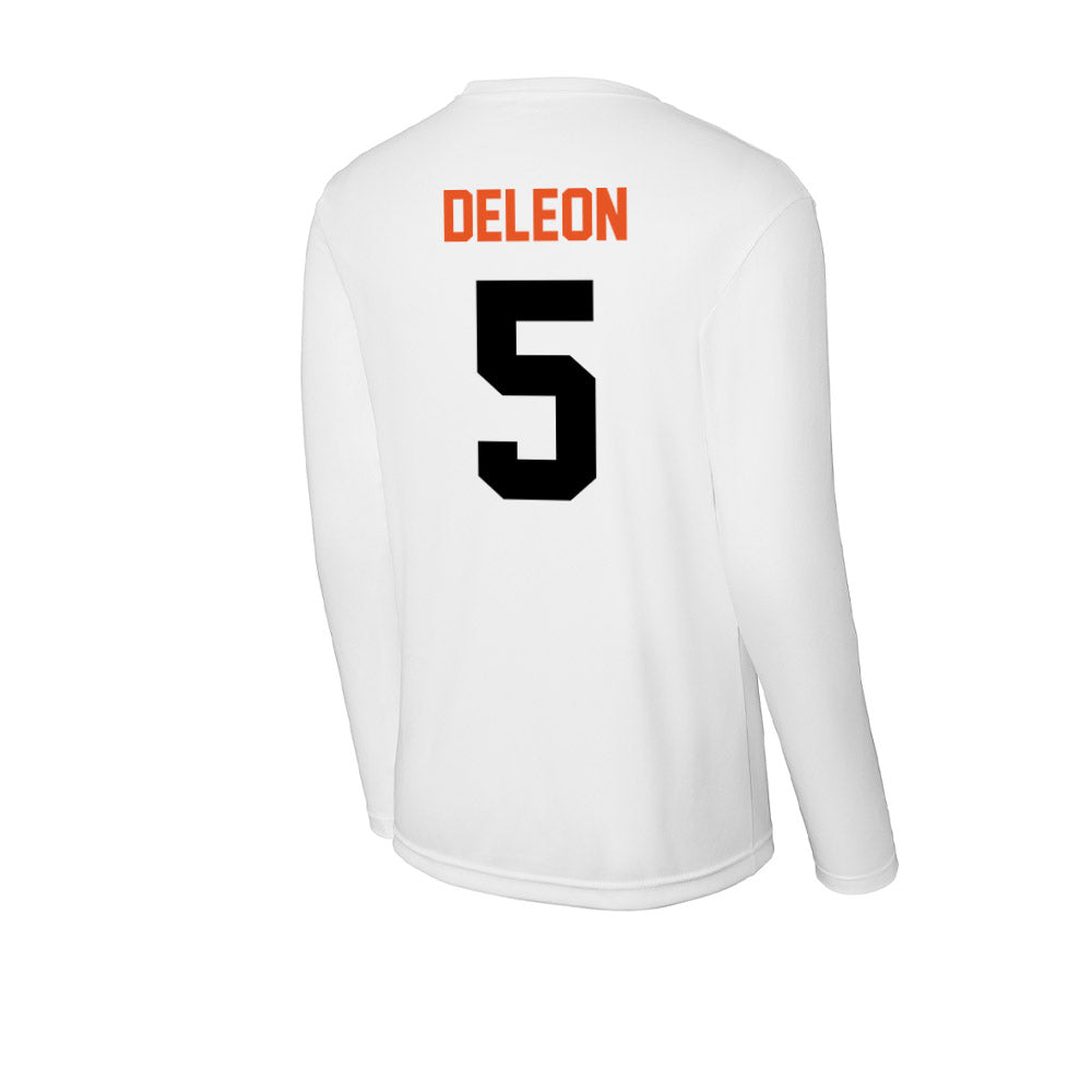 UTPB - NCAA Women's Basketball : Rihanna DeLeon - Activewear Long Sleeve T-Shirt-1