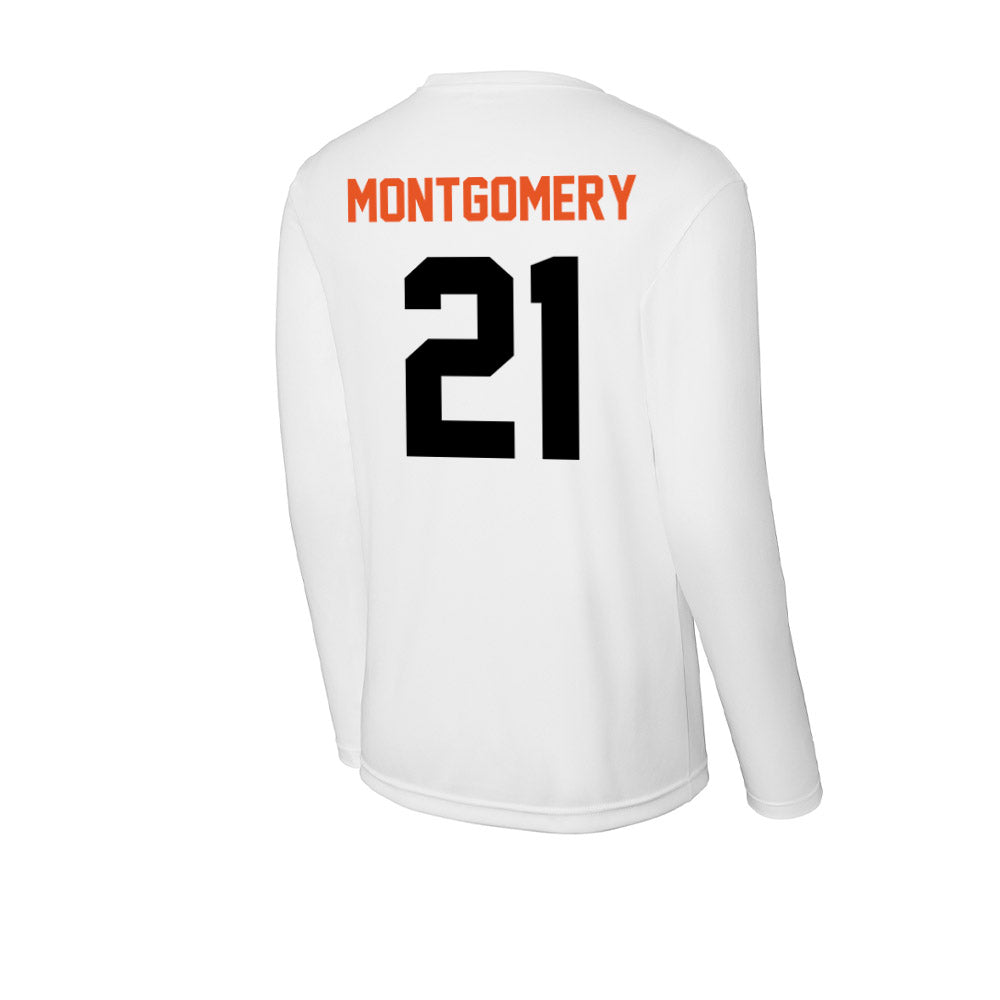 UTPB - NCAA Football : Damuriyon Montgomery - Activewear Long Sleeve T-Shirt-1