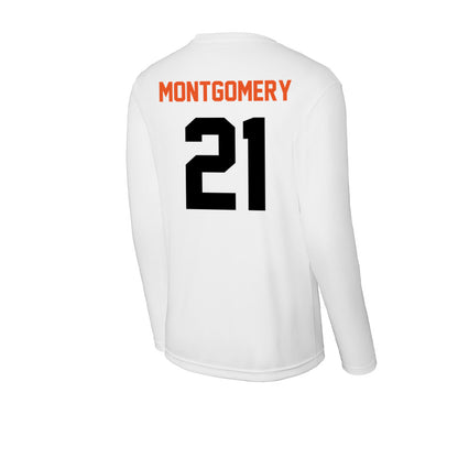 UTPB - NCAA Football : Damuriyon Montgomery - Activewear Long Sleeve T-Shirt-1