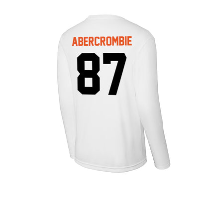 UTPB - NCAA Football : Rodarial Abercrombie - Activewear Long Sleeve T-Shirt-1