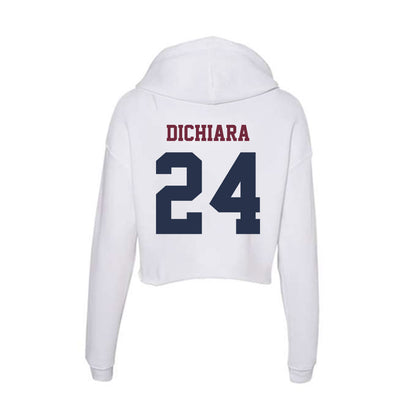 FDU - NCAA Baseball : Anthony DiChiara - Women's Crop Fleece Hoodie-1