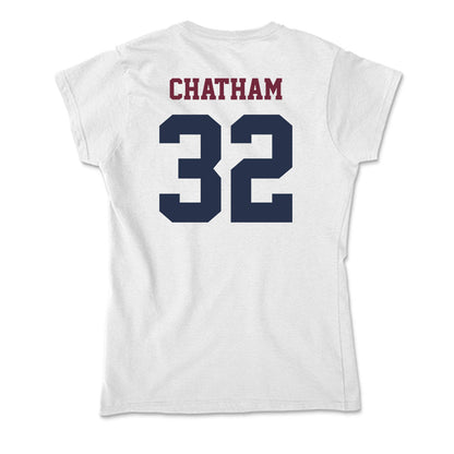 FDU - NCAA Football : John Chatham - Soft Style Women’s T-Shirt-1