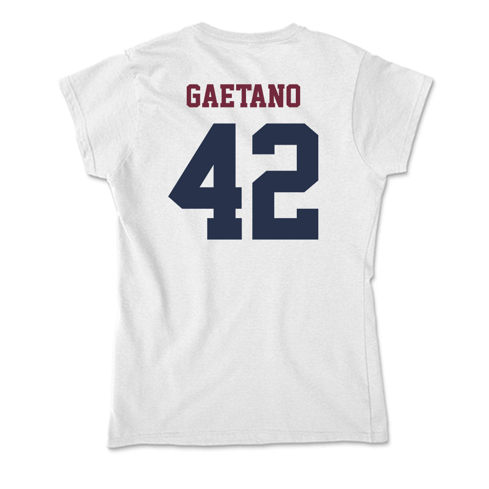 FDU - NCAA Baseball : Tyler Gaetano - Soft Style Women’s T-Shirt-1