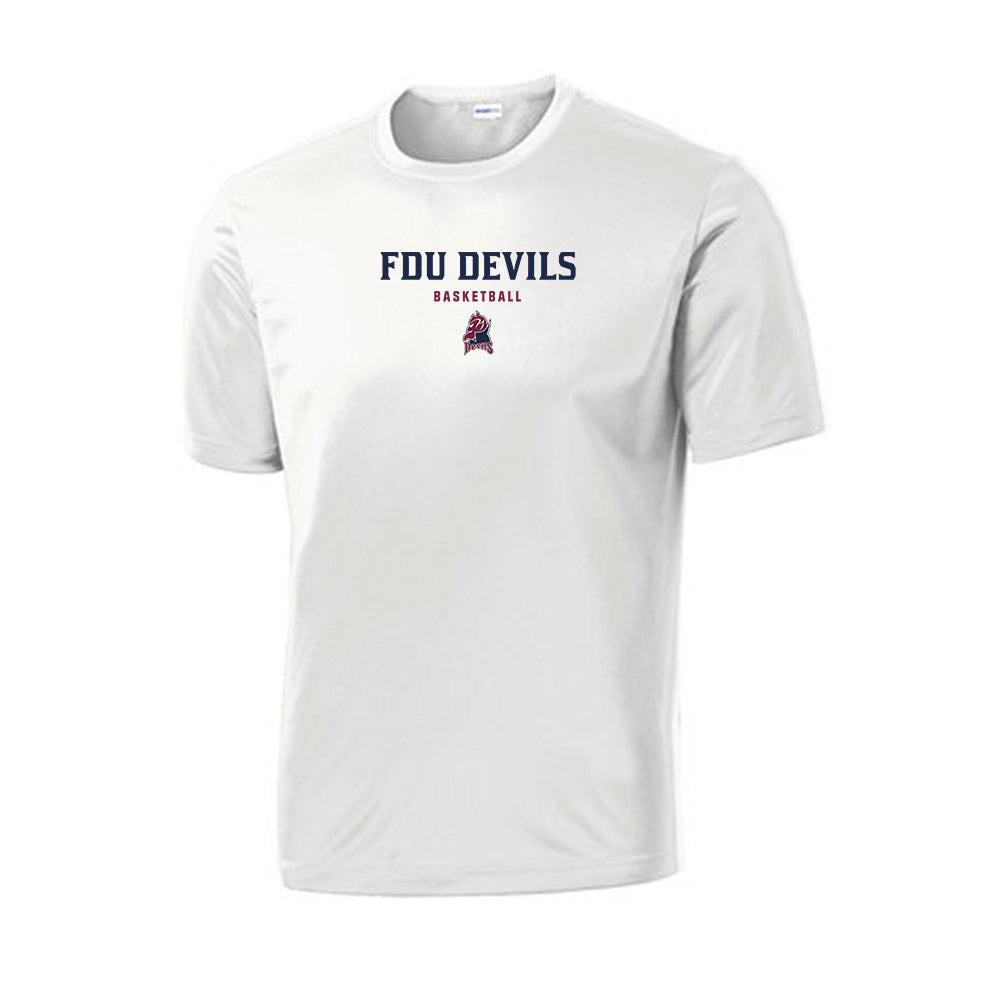 FDU - NCAA Men's Basketball : Pier-Olivier Racine - Activewear T-shirt