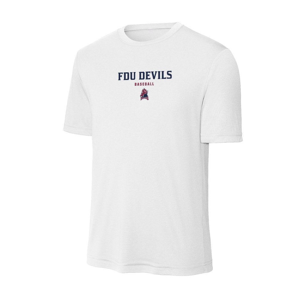 FDU - NCAA Baseball : Peter Longo - Activewear T-Shirt-0