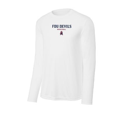 FDU - NCAA Men's Basketball : Sean Moore - Activewear Long Sleeve T-Shirt