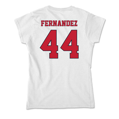 St. Johns - NCAA Softball : Gia Fernandez - Soft Style Women’s T-Shirt-1
