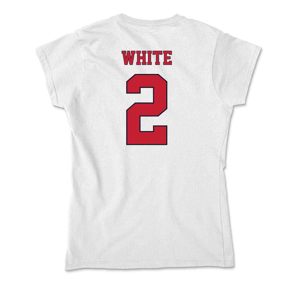 St. Johns - NCAA Women's Volleyball : Kendall White - Soft Style Women’s T-Shirt-1