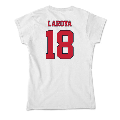 St. Johns - NCAA Softball : Mya Laroya - Soft Style Women’s T-Shirt-1