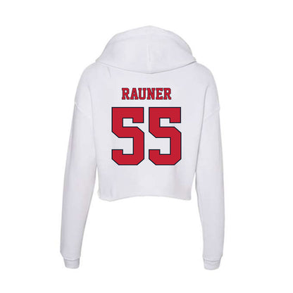 St. Johns - NCAA Men's Lacrosse : Brady Rauner - Women's Crop Fleece Hoodie-1