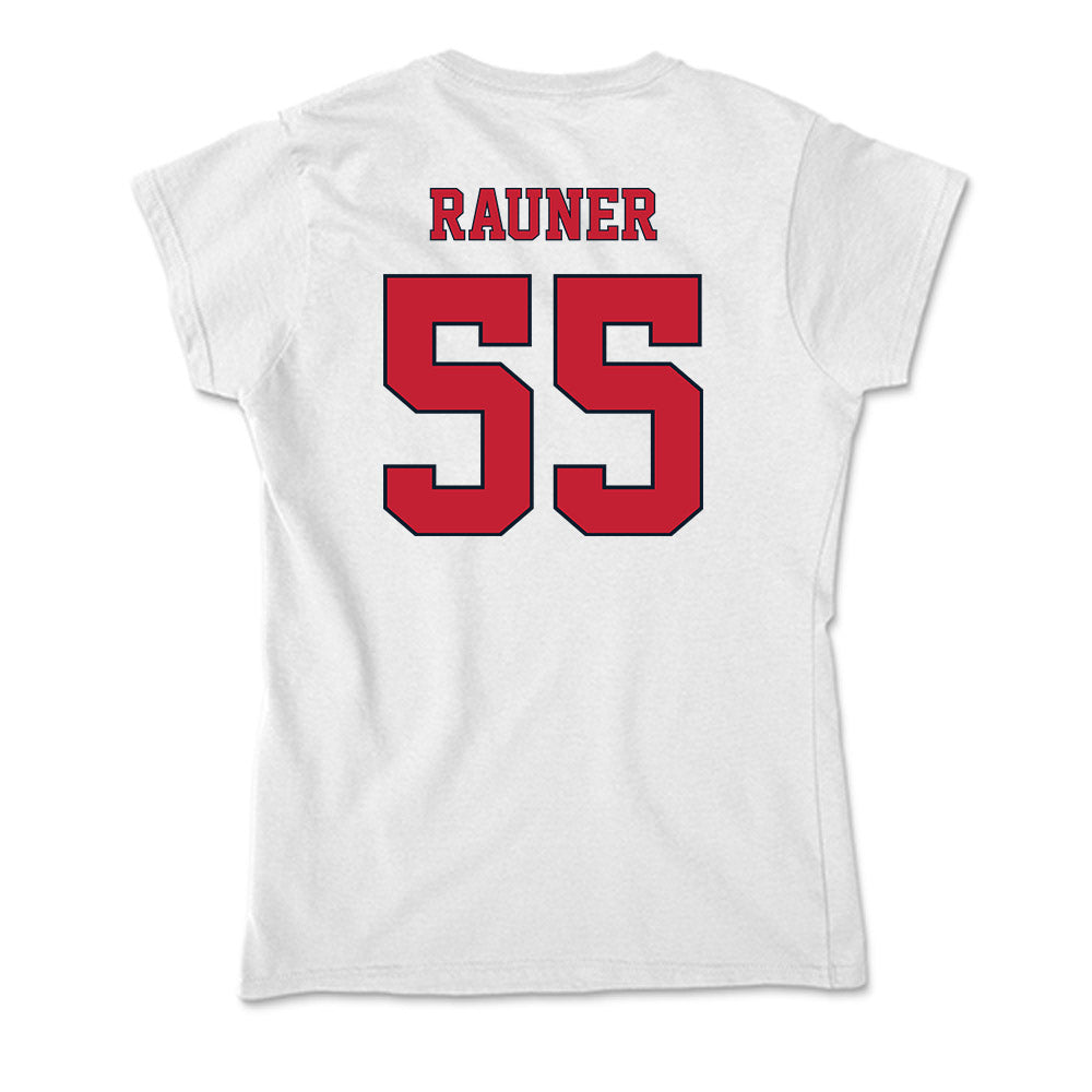 St. Johns - NCAA Men's Lacrosse : Brady Rauner - Soft Style Women’s T-Shirt-1