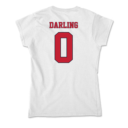 St. Johns - NCAA Men's Basketball : Dylan Darling - Soft Style Women’s T-Shirt-1