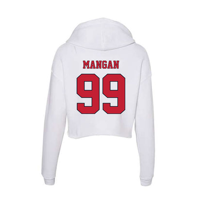 St. Johns - NCAA Men's Lacrosse : Luke Mangan - Women's Crop Fleece Hoodie-1
